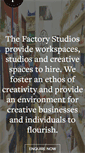 Mobile Screenshot of factorystudiosbournemouth.com